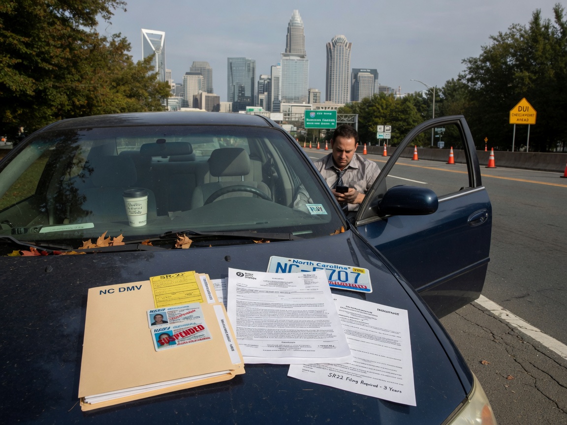 SR22 Insurance Requirements After A Charlotte DUI Conviction